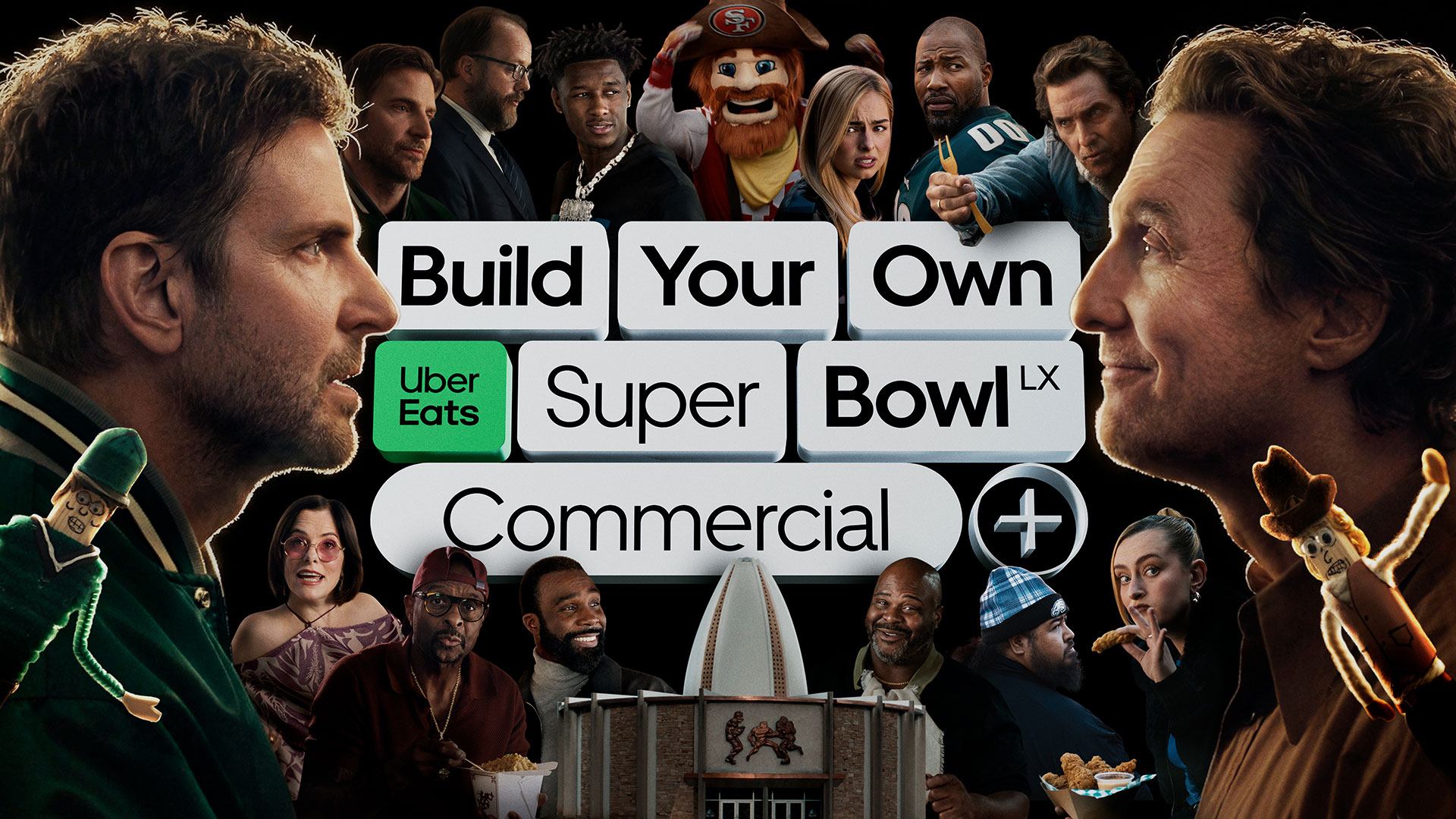 Uber Eats Lets Fans Call the Plays with Custom Super Bowl Ads